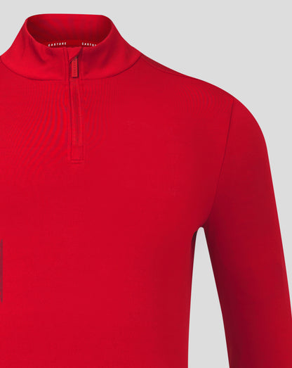 Mens 1/4 Zip - True Red