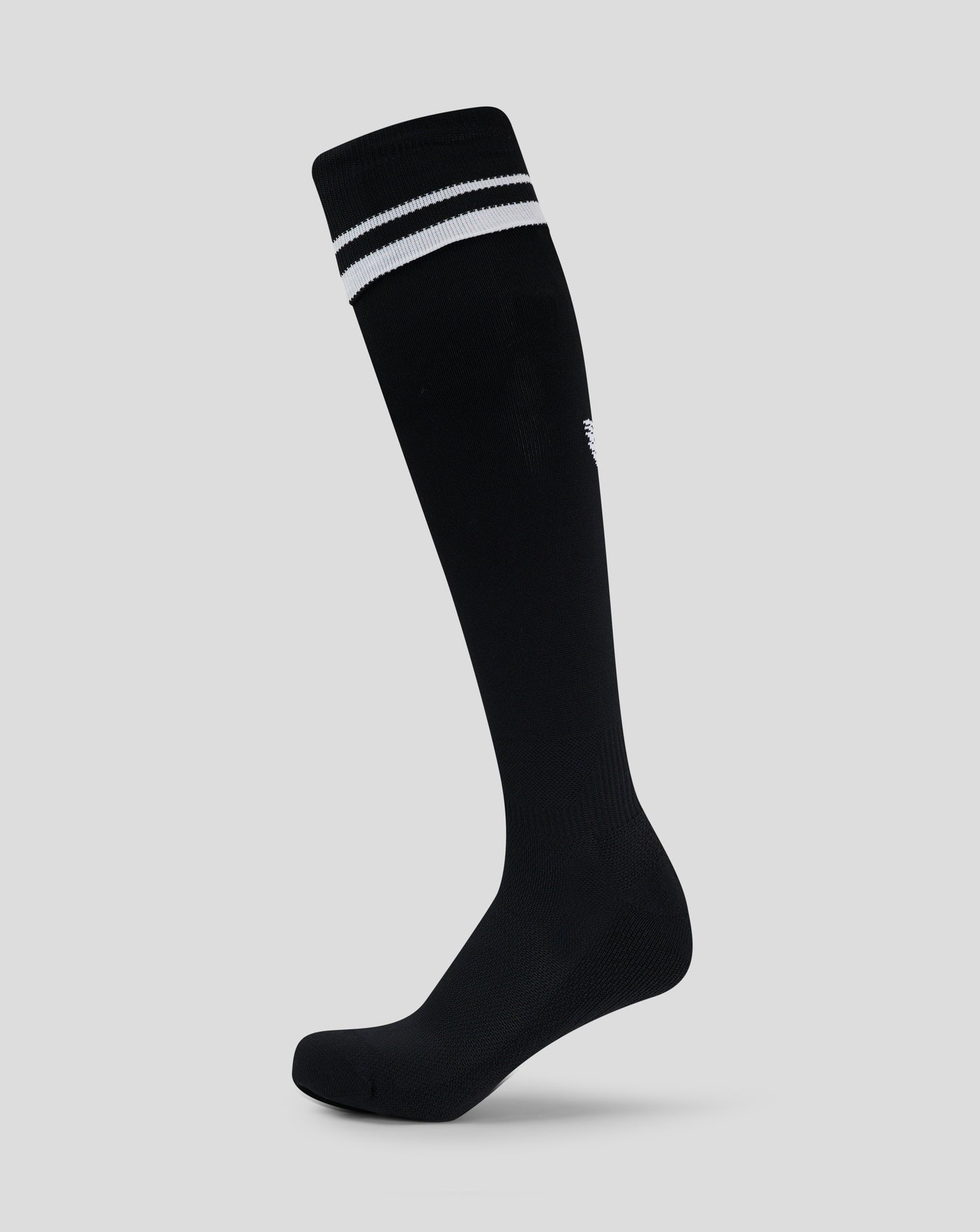 Performance Sock With Stripe - Black/White