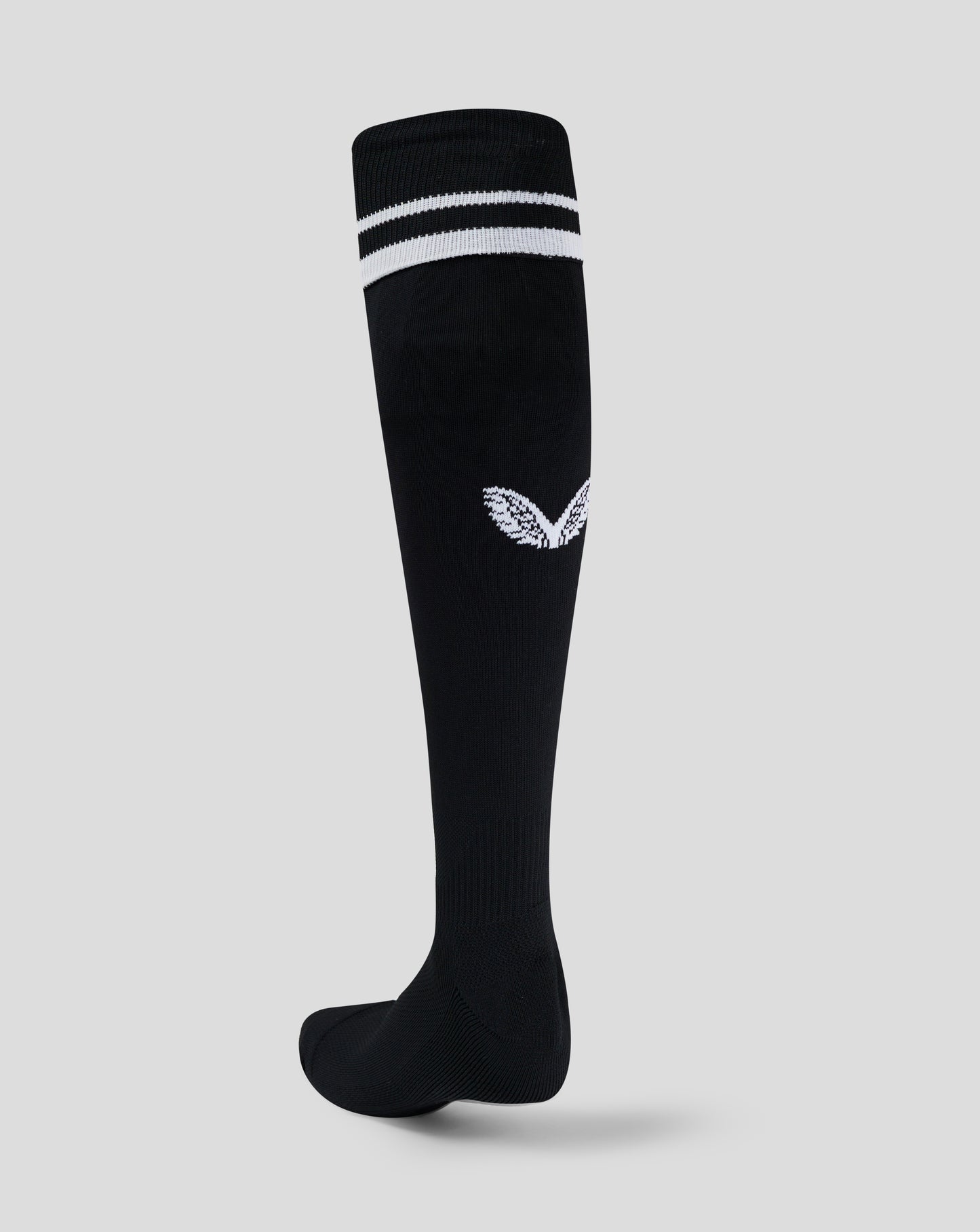 Performance Sock With Stripe - Black/White